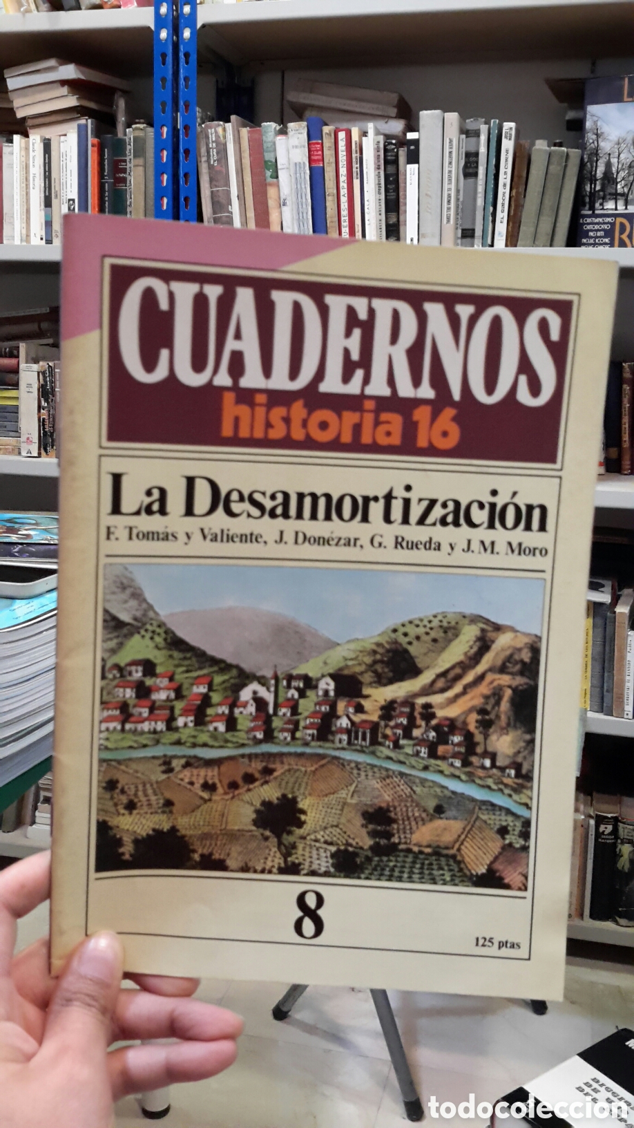 Colecionismo da Revista Historia 16: Cuadernos Historia 16 n&deg; 8 - La desamortizaci&oacute;n