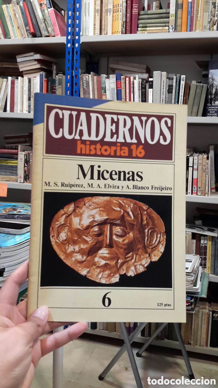 Colecionismo da Revista Historia 16: Cuadernos Historia 16 n&deg; 6 - Micenas