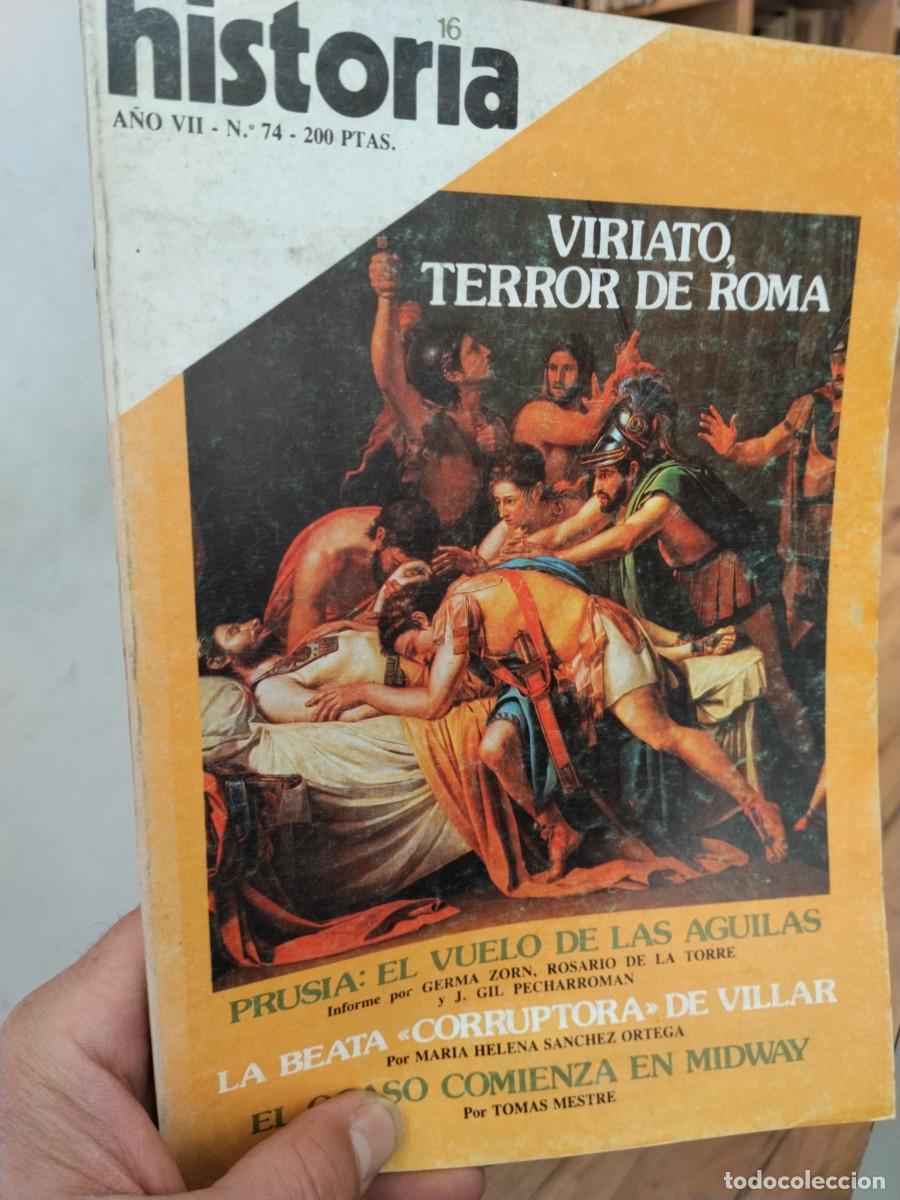 Sammeln von Zeitschriften Historia 16: Historia 16. A&ntilde;o VII. N. 74