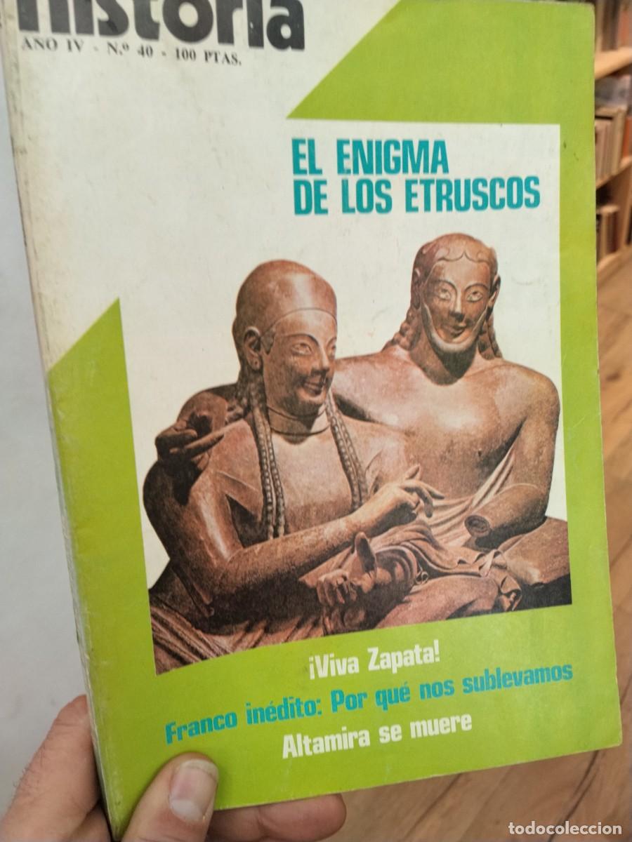 Coleccionismo de Revista Historia 16: Historia 16. A&ntilde;o IV. N. 40