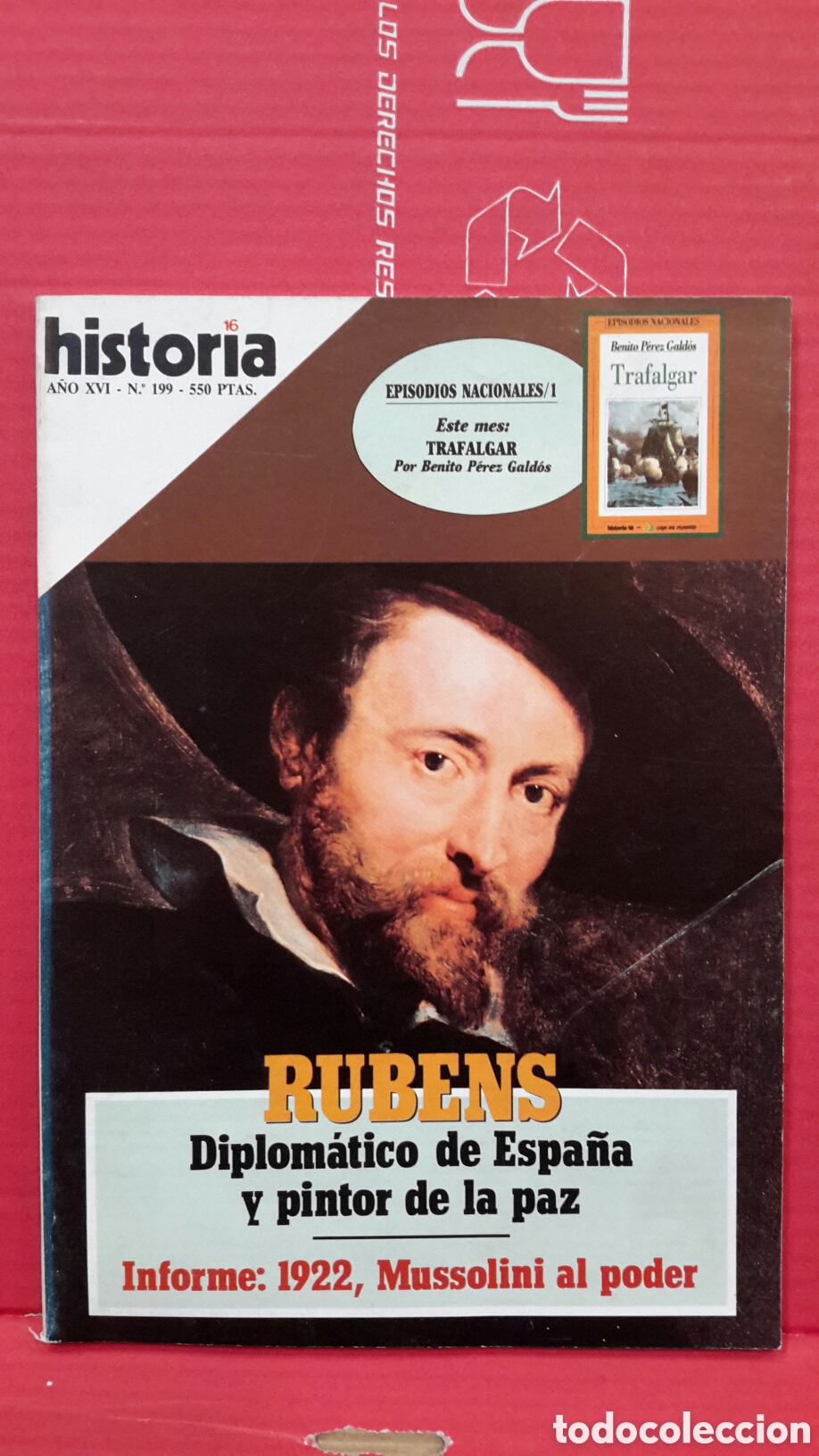 Collection Magazine Historia 16: Revista - Historia 16, a&ntilde;o XVI, n. 199. Rubens. Diplomatico de Espa&ntilde;a y pintor de la paz.