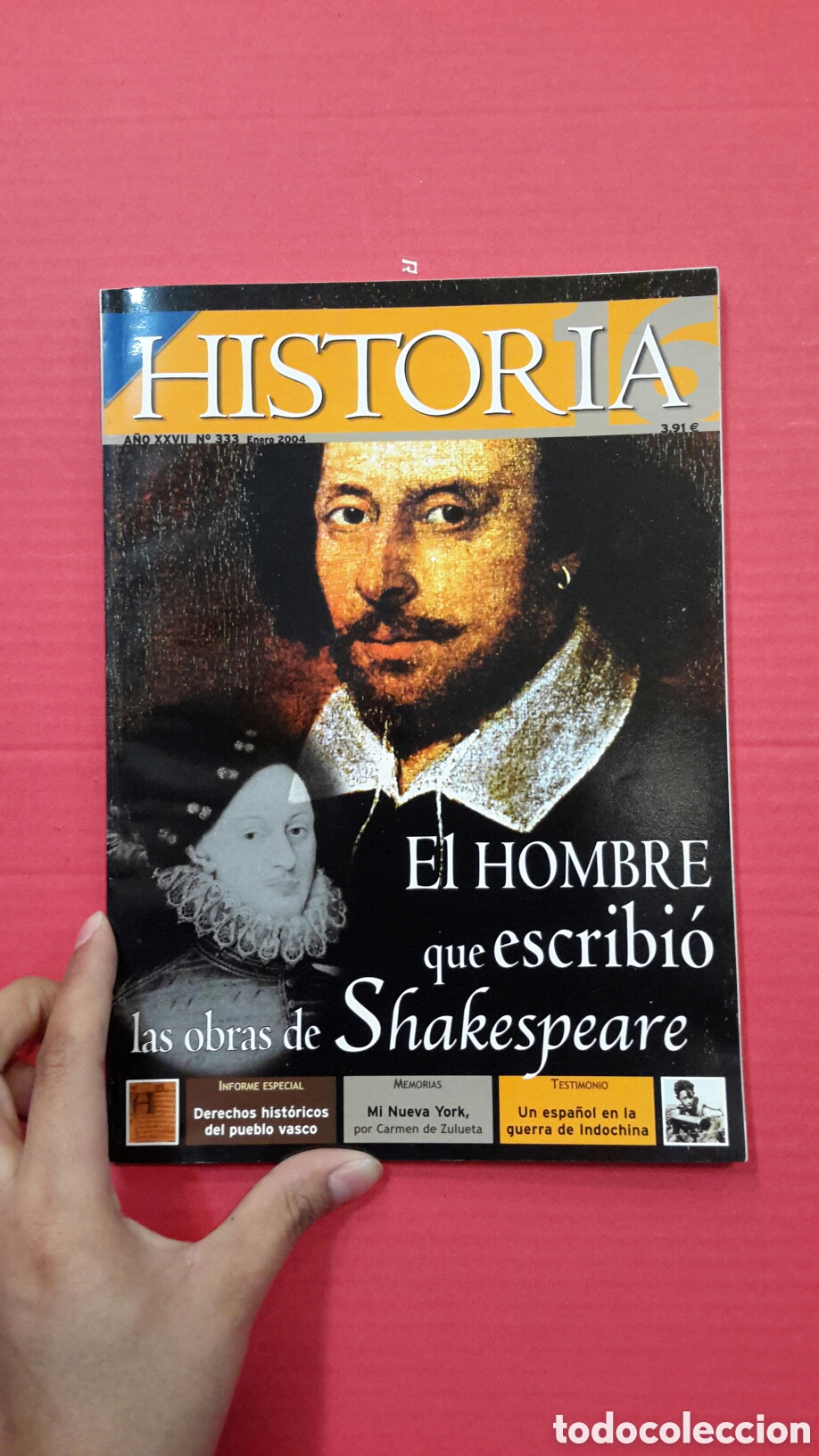 Collection Magazine Historia 16: Revista Historia 16, a&ntilde;o XXVII, n. 333. El hombre que escribio' las obras de Shakespeare