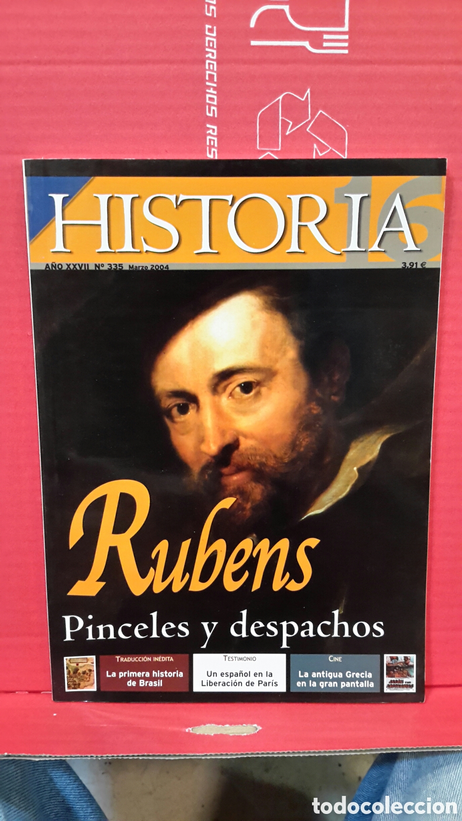 Collection Magazine Historia 16: Revista Historia 16, a&ntilde;o XXVII, n. 335. Rubens Pinceles y despachos