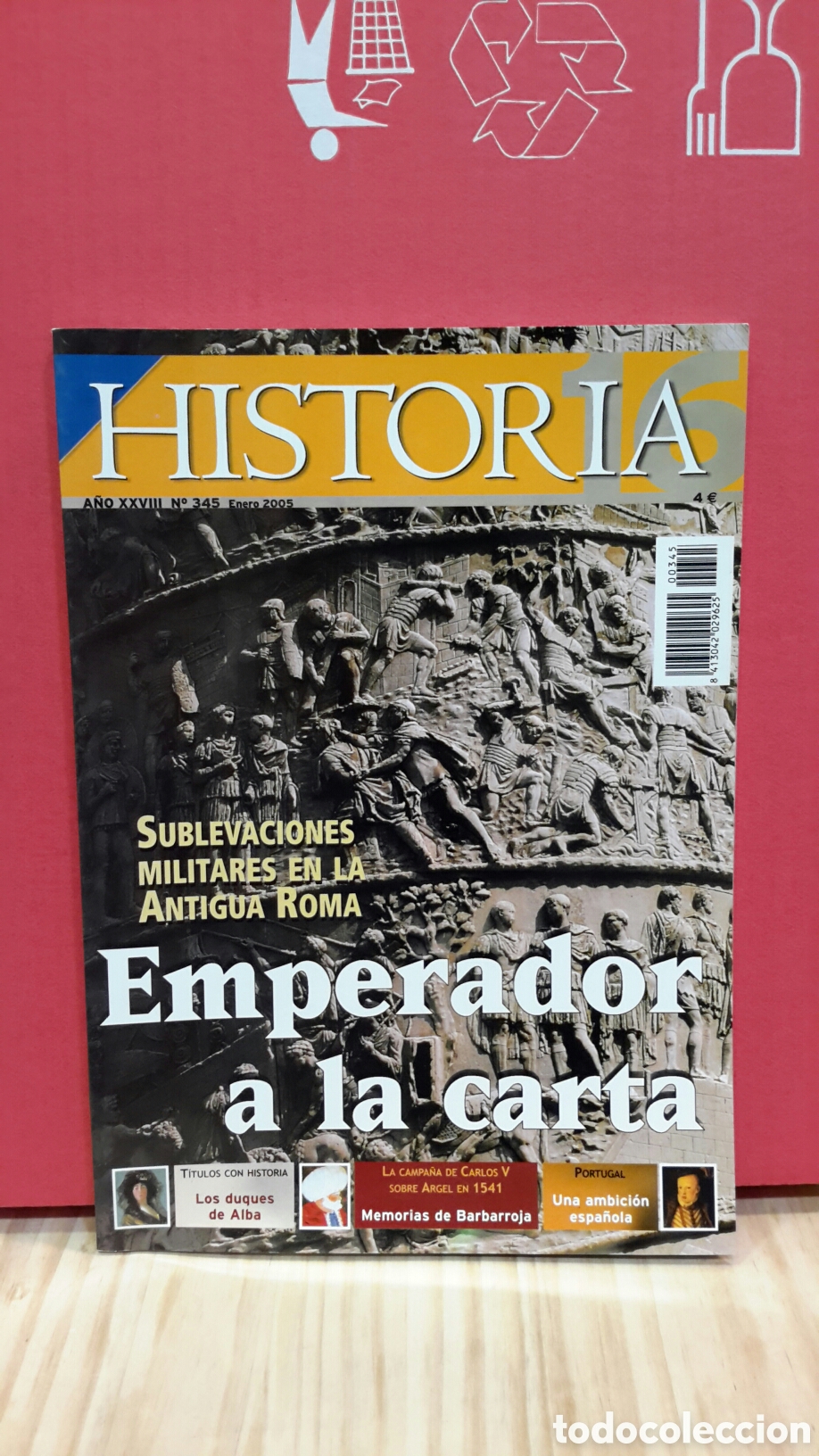 Collection Magazine Historia 16: Revista Historia 16, a&ntilde;o XXVIII, n. 345. Emperador a la carta. Sublevaciones militares en Roma