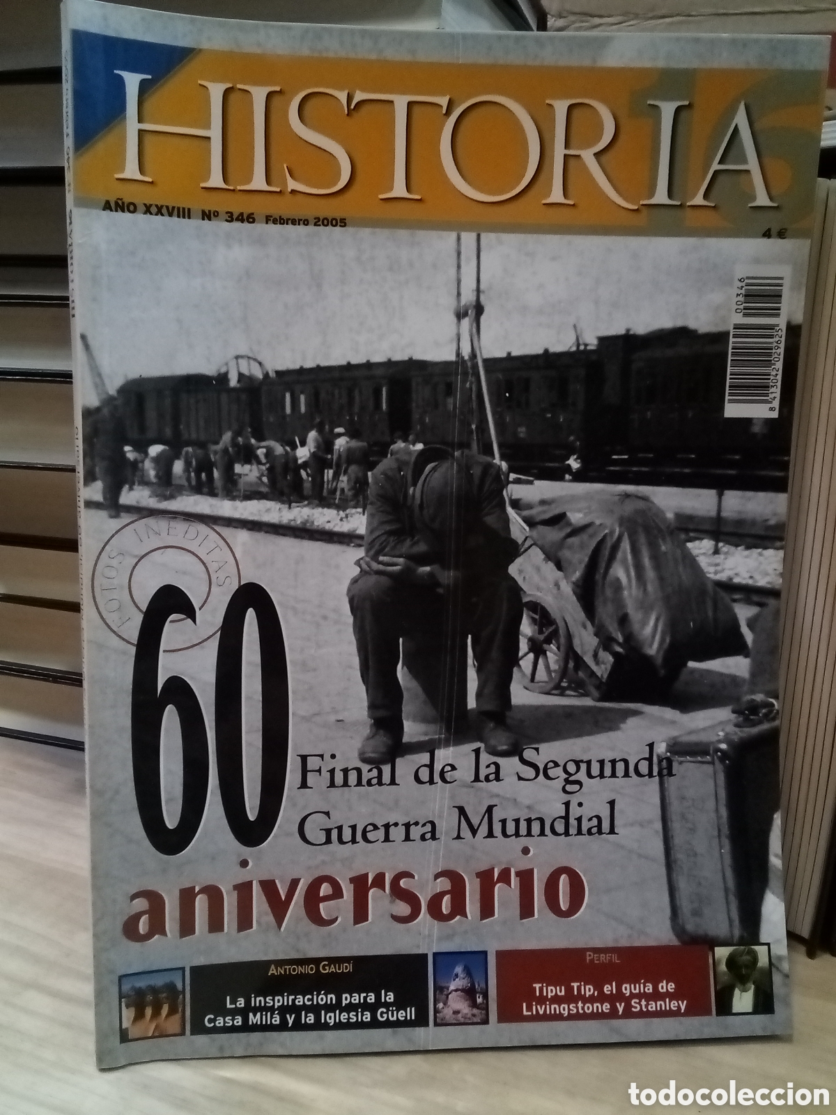 Collection Magazine Historia 16: Revista. Historia 16. Final de la Segunda Guerra Mundial, 60 Aniversario. A&ntilde;o XXVIII. N. 346.