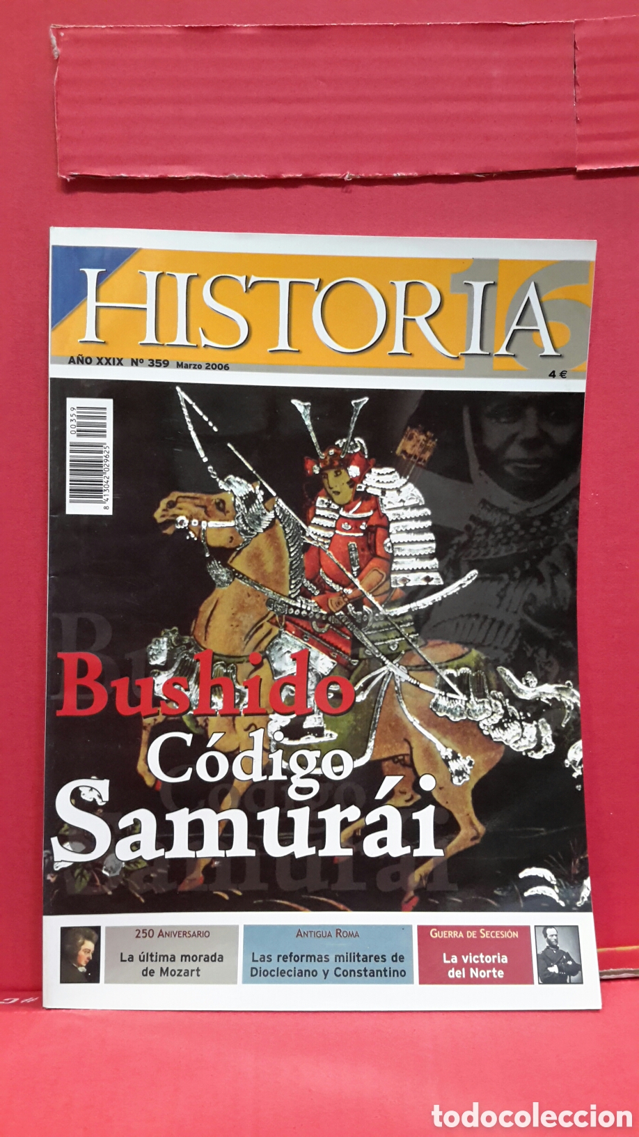 Collezionismo di Rivista Historia 16: Revista Historia 16, a&ntilde;o XXIX, n. 359. Bushido. Codigo Samurai