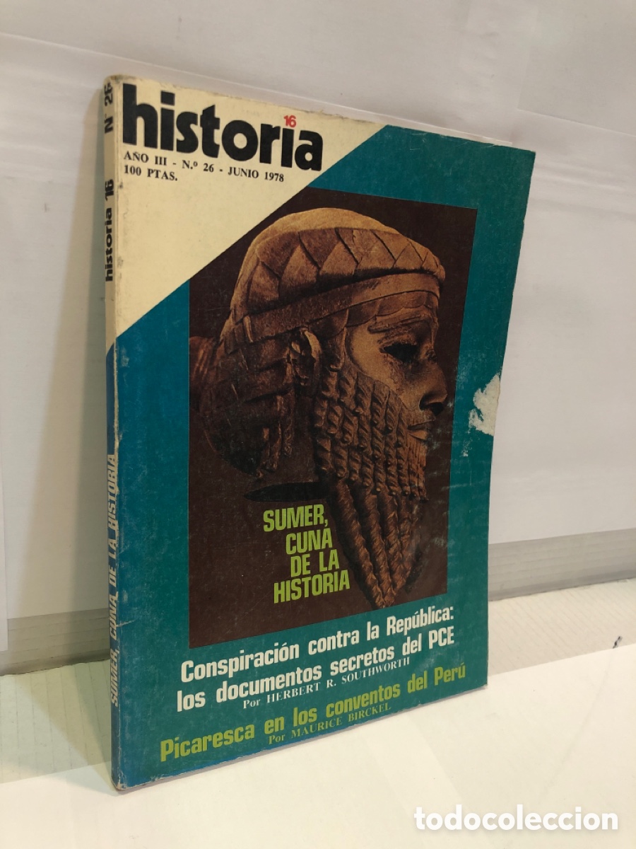 Coleccionismo de Revista Historia 16: Historia 16, n&deg; 26, a&ntilde;o III : Sumer, cuna de la historia