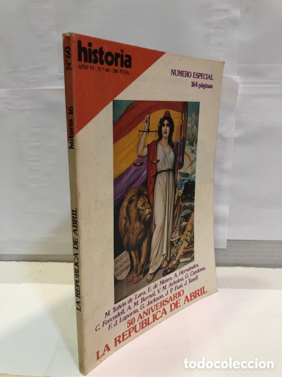 Collection Magazine Historia 16: Historia 16, n&deg; 60, a&ntilde;o VI : La republica de abril