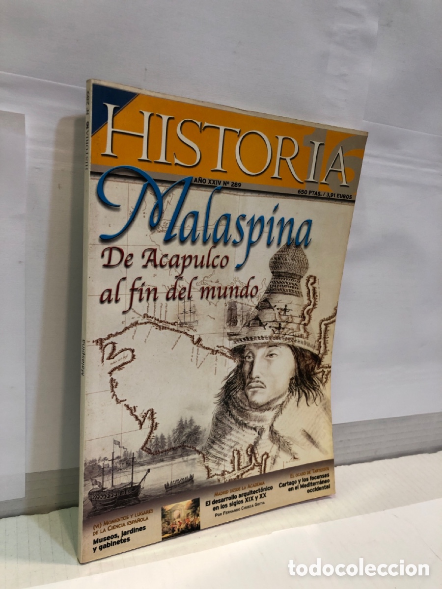 Collection Magazine Historia 16: Historia 16. A&ntilde;o XXIV N 289. Malaspina. De Acapulco al fin del mundo