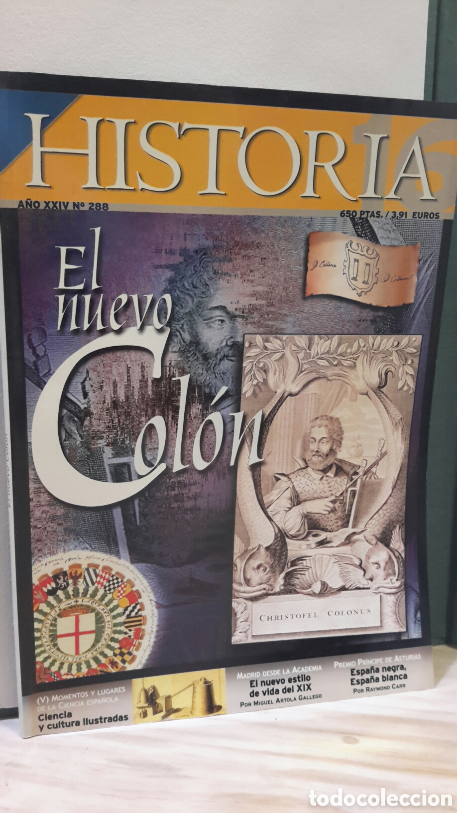 Collection Magazine Historia 16: Revista Historia 16 a&ntilde;o XXIV n. 288 - el nuevo Colon