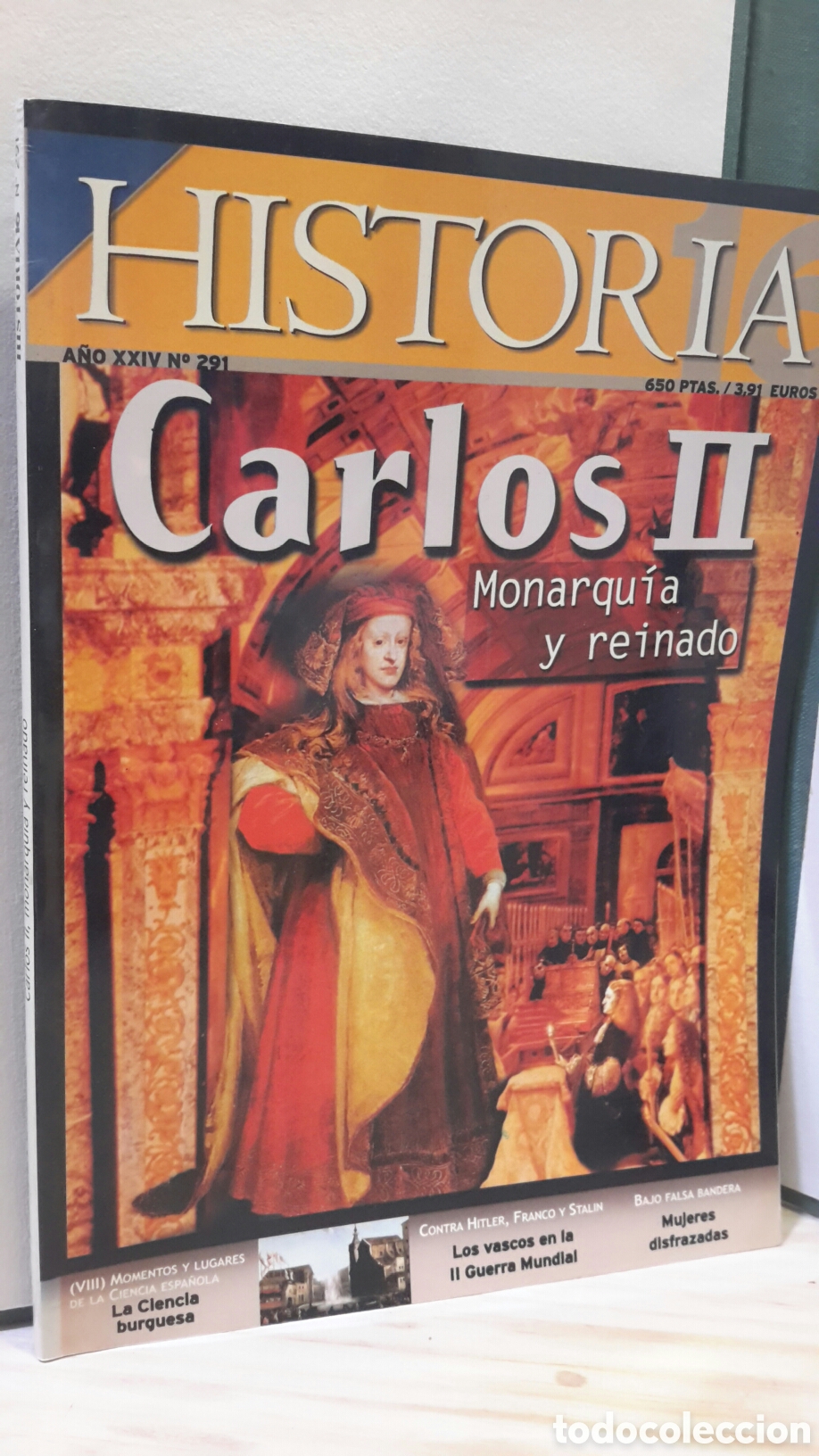 Collezionismo di Rivista Historia 16: Revista Historia 16. A&ntilde;o XXIV N.291. Carlos II, Monarquia y reinado