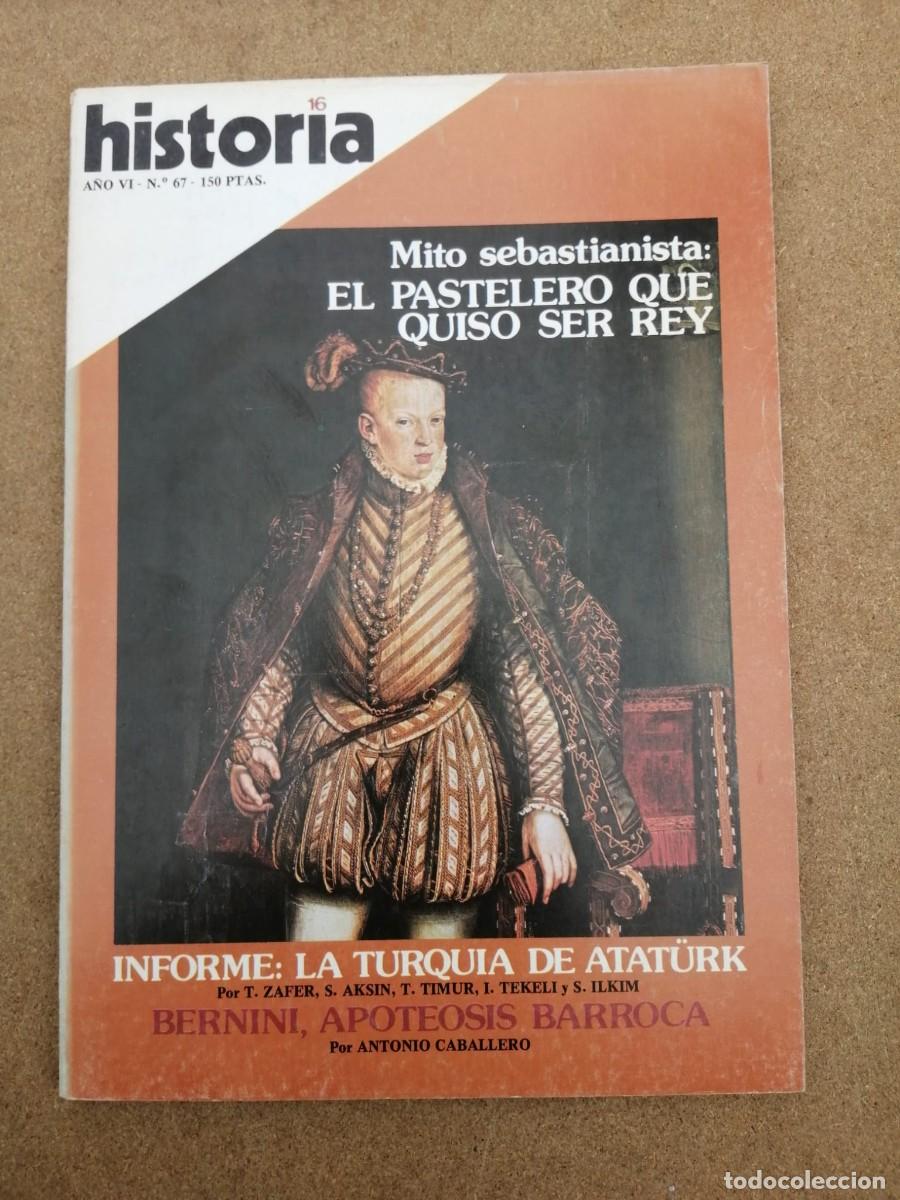 Coleccionismo de Revista Historia 16: HISTORIA 16 (NUMERO 67) EL PASTELERO QUE QUISO SER REY - LA TURQUIA DE ATATURK - BERNINI -...