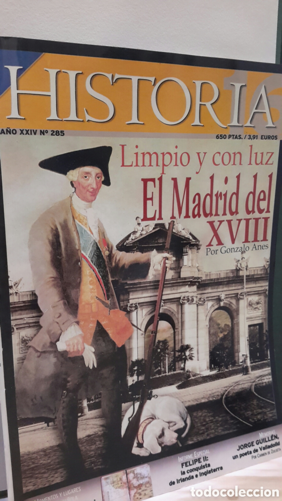 Collection Magazine Historia 16: Revista Historia 16. A&ntilde;o XXIV. N.285 - El Madrid del XVIII