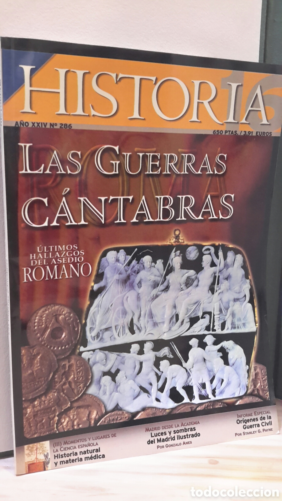 Collection Magazine Historia 16: Revista Historia 16 a&ntilde;o XXIV n. 286 - Las guerras cantabras