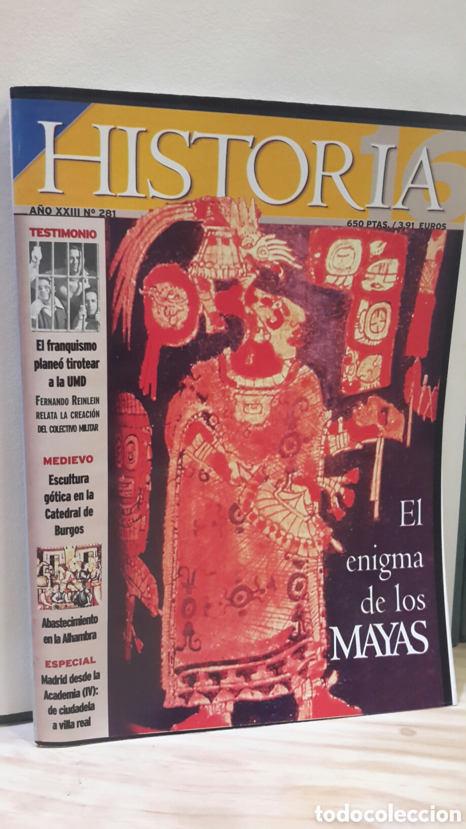 Collection Magazine Historia 16: Revista Historia 16 a&ntilde;o XXIII n. 281 el enigma de los Mayas