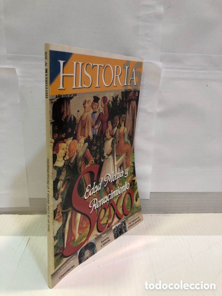 Coleccionismo de Revista Historia 16: Historia 16. A&ntilde;o XXV N&ordm;306. Edad media y renacimiento sexo