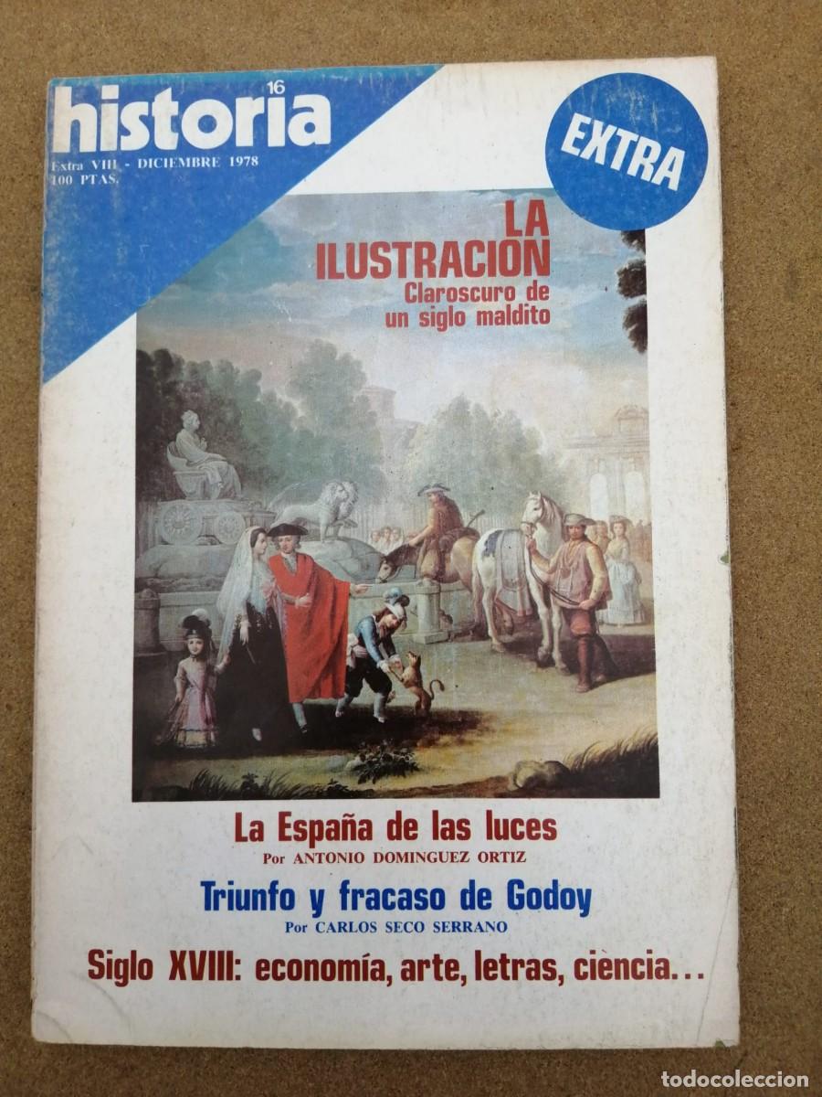 Coleccionismo de Revista Historia 16: HISTORIA 16 EXTRA. LA ILUSTRACION - LA ESPA&Ntilde;A DE LAS LUCES - TRIUNFO Y FRACASO DE GODOY -...