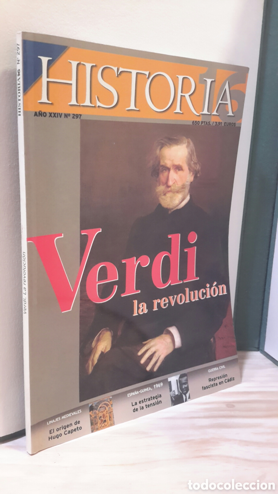 Coleccionismo de Revista Historia 16: Revista Historia 16 a&ntilde;o XXIV n. 297 - Verdi. La revolucion