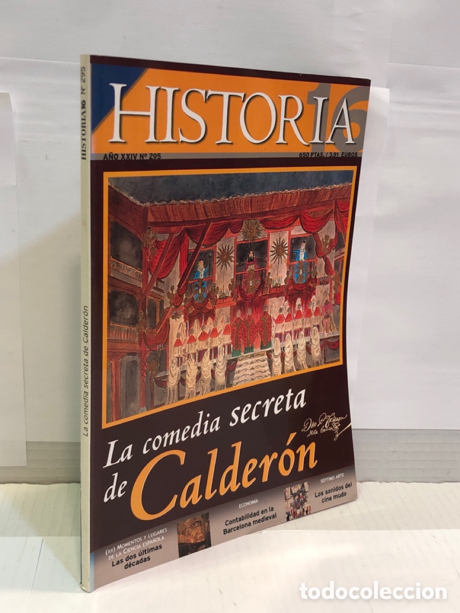 Coleccionismo de Revista Historia 16: Historia 16. A&ntilde;o XXIV N&ordm;295. La comedia secreta de Calderon