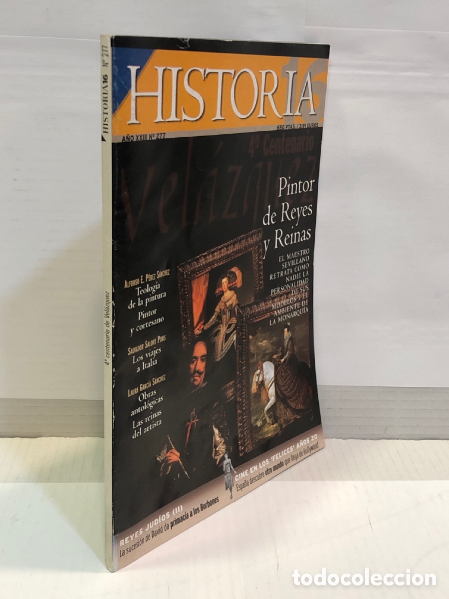 Coleccionismo de Revista Historia 16: Historia 16. A&ntilde;o XXIII N&ordm;277. Pintor de Reyes y Reinas