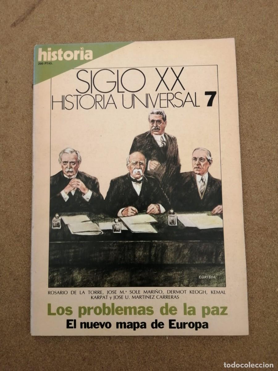 Coleccionismo de Revista Historia 16: HISTORIA 16 SIGLO XX (NUMERO 7) LOS PROBLEMAS DE LA PAZ, EL NUEVO MAPA DE EUROPA