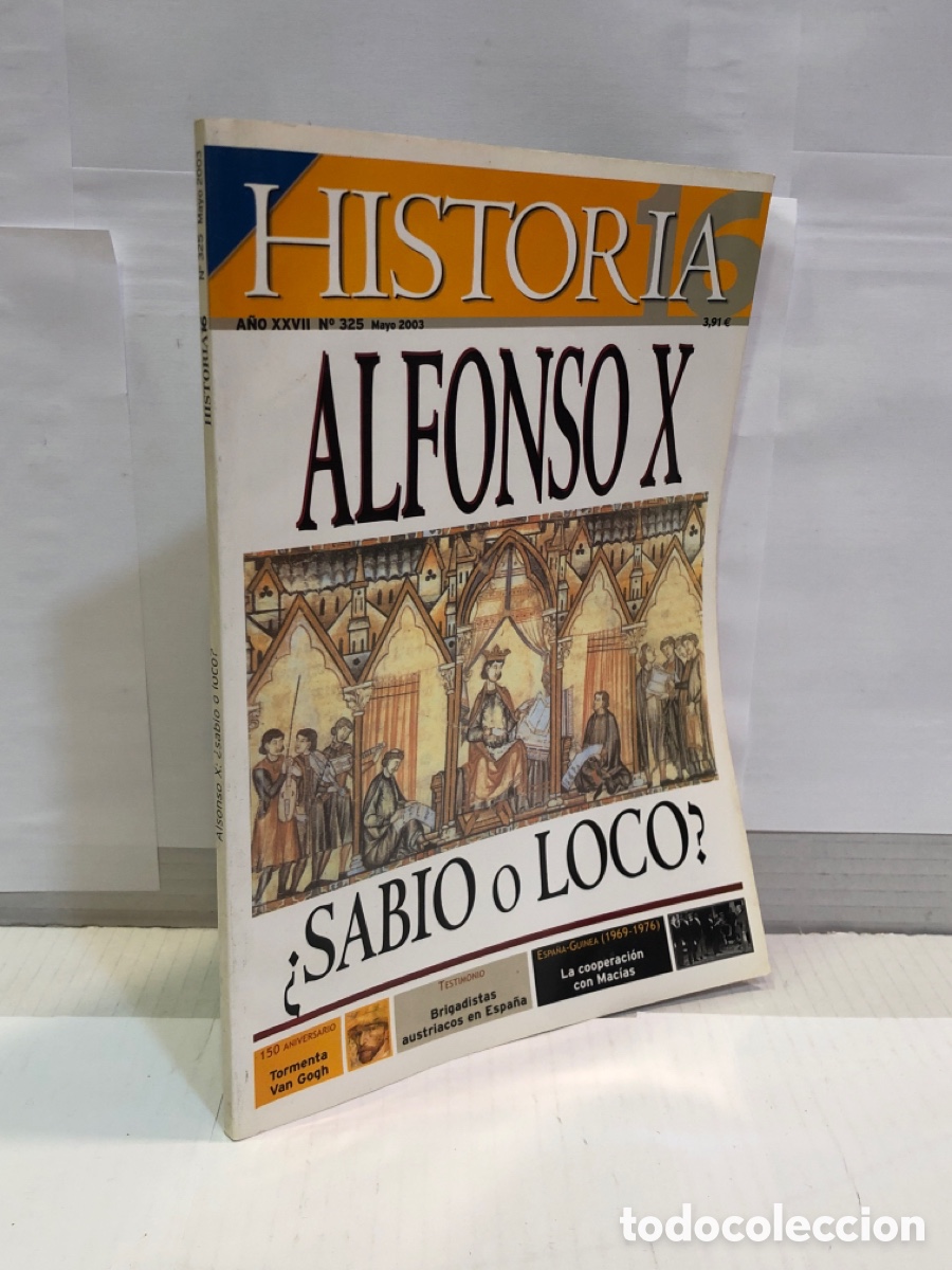 Coleccionismo de Revista Historia 16: Historia 16. A&ntilde;o XXVII N&ordm;325. Alfonso X &iquest;Sabio o loco?