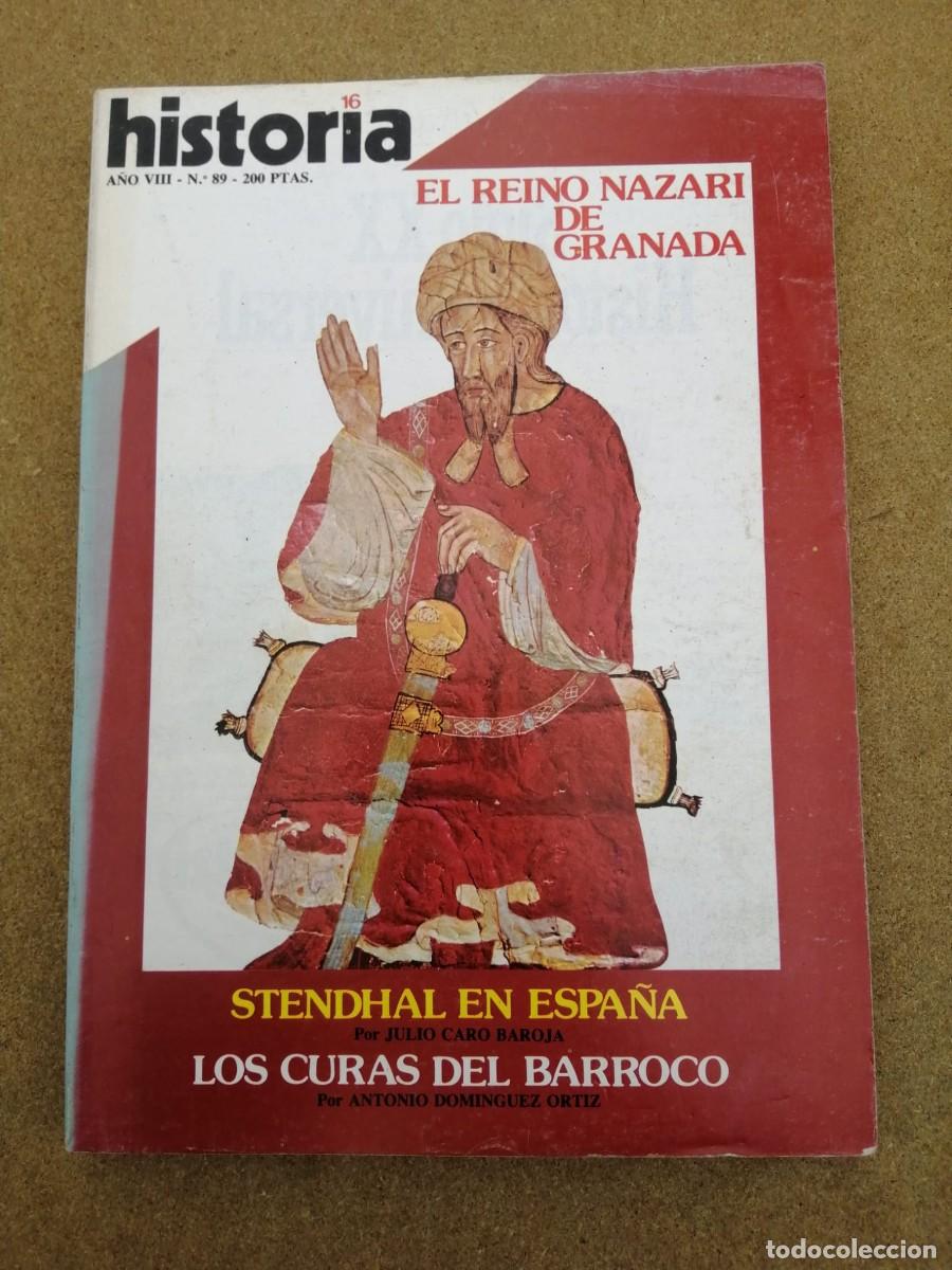 Coleccionismo de Revista Historia 16: HISTORIA 16 (NUMERO 89) EL REINO NAZARI DE GRANADA - LOS CURAS DEL BARROCO - STENDHAL EN ESPA&Ntilde;A -...