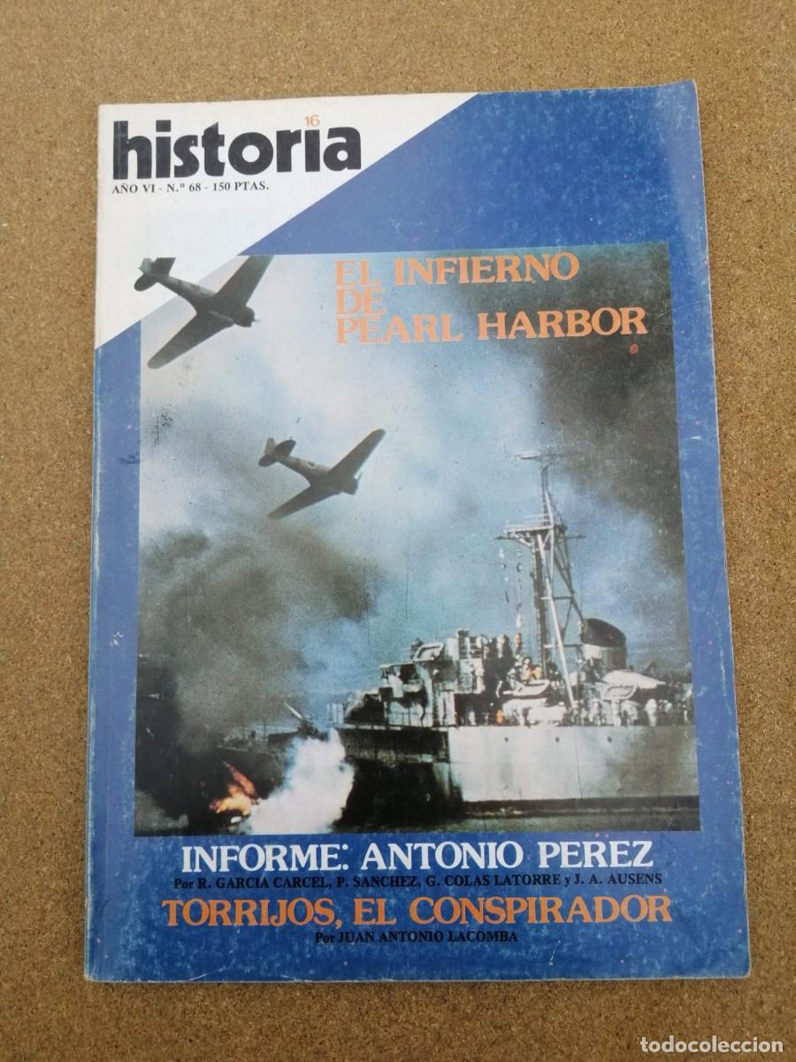 Coleccionismo de Revista Historia 16: HISTORIA 16 (NUMERO 68) EL INFIERNO DE PEARL HARBOR - TORRIJOS, EL CONSPIRADOR -...