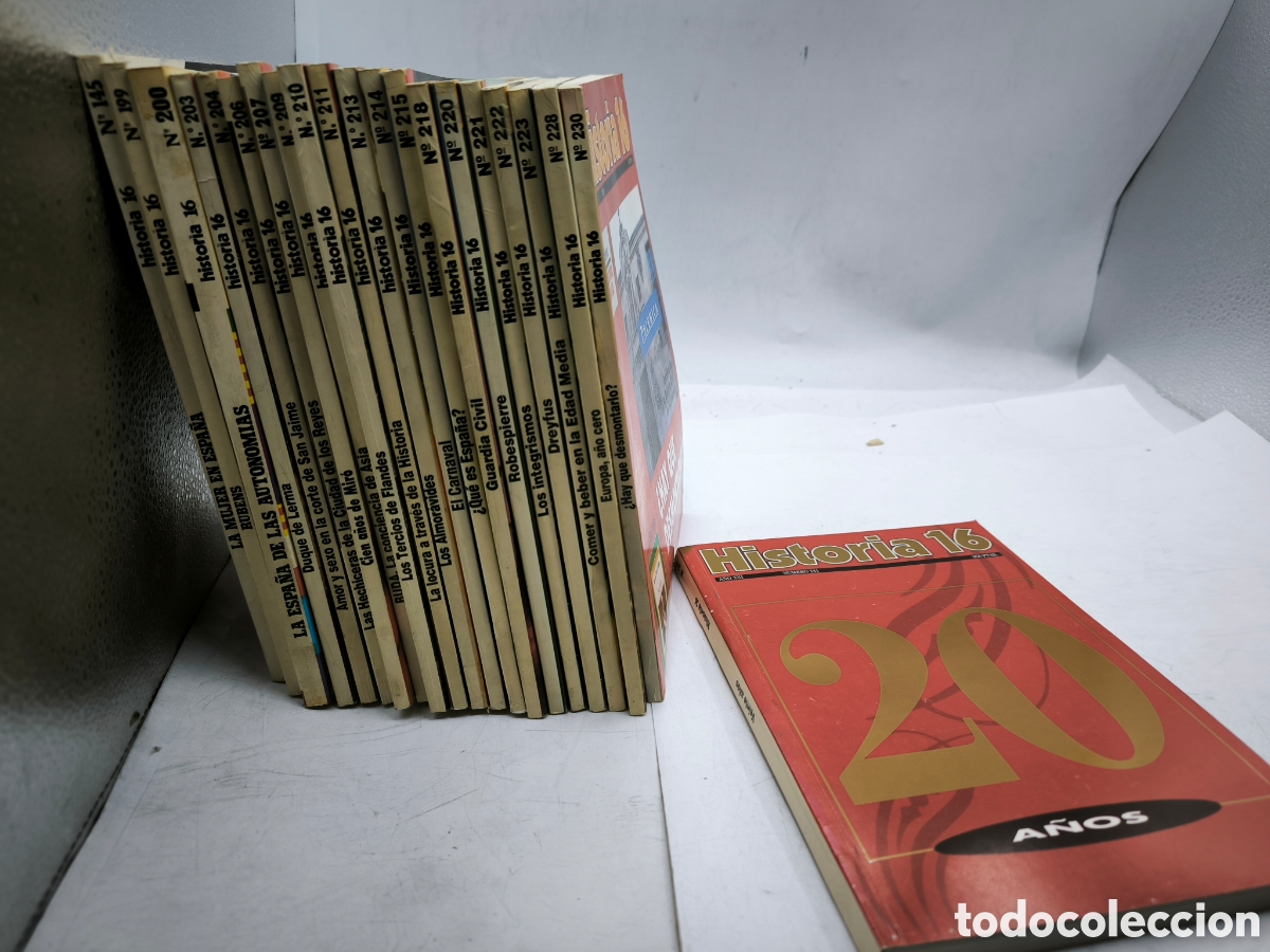 Coleccionismo de Revista Historia 16: 21 Revistas Historia 16