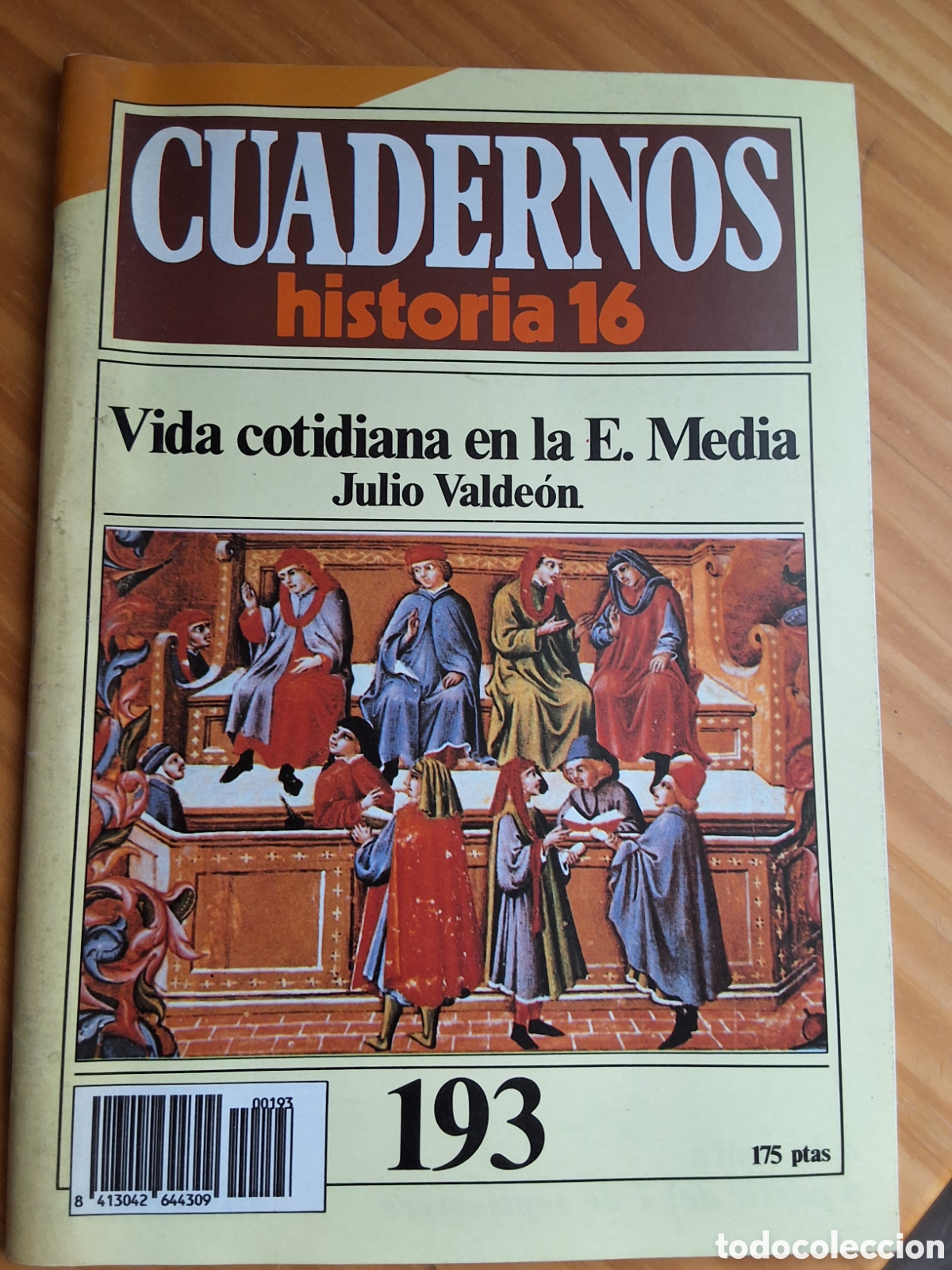 Coleccionismo de Revista Historia 16: Cuadernos historia 16 n&uacute;mero 193 vida cotidiana en la edad media