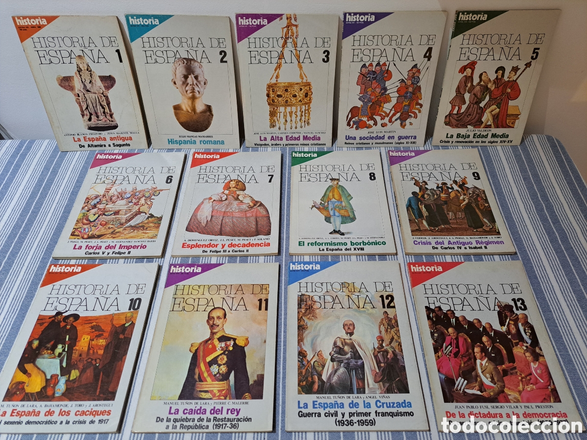 Sammeln von Zeitschriften Historia 16: OBRA COMPLETA 13 N&Uacute;MEROS EXTRA HISTORIA DE ESPA&Ntilde;A - HISTORIA 16