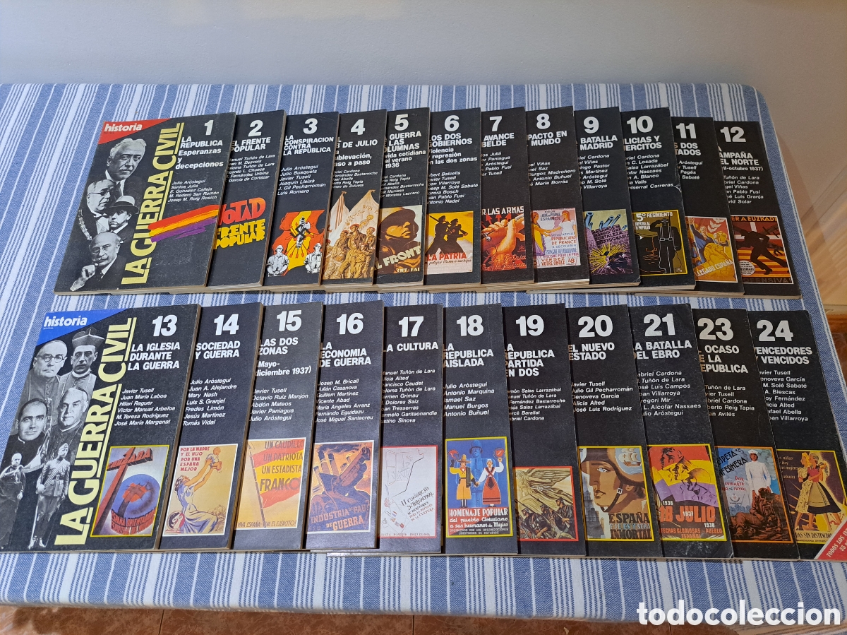 Coleccionismo de revista Historia 16: LOTE 23 NUMEROS 'LA GUERRA CIVIL' - HISTORIA 16