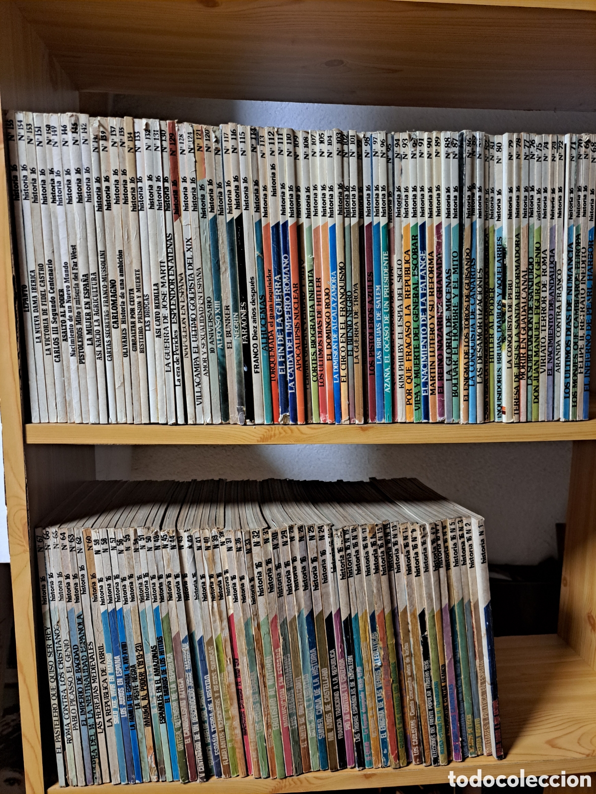 Collezionismo di Rivista Historia 16: LOTE 125 N&Uacute;MEROS REVISTA 'HISTORIA 16'