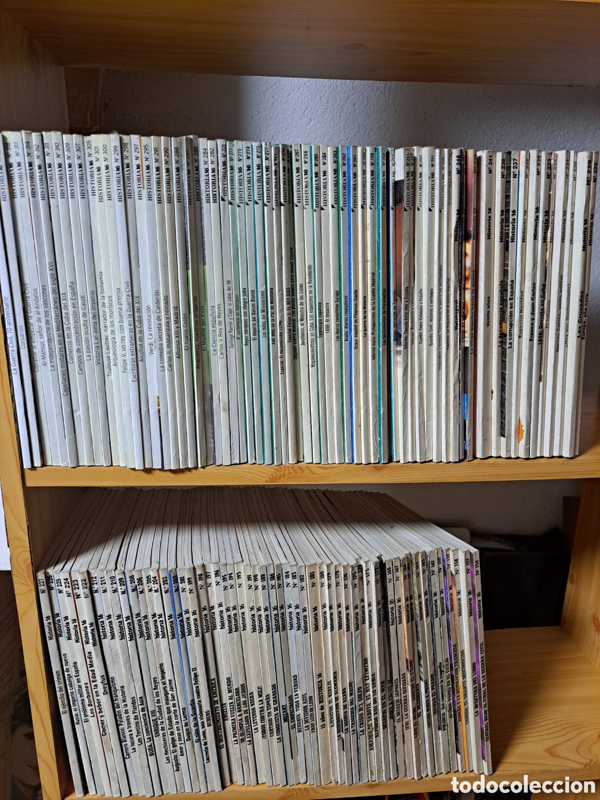 Sammeln von Zeitschriften Historia 16: LOTE 120 N&Uacute;MEROS REVISTA 'HISTORIA 16'
