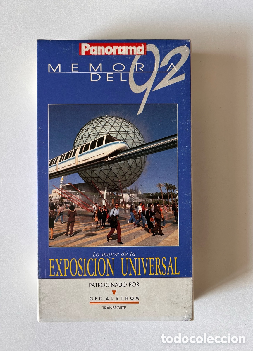 Coleccionismo de revista Historia 16: VHS Memoria del 92 - Lo mejor de la Exposici&oacute;n Universal.