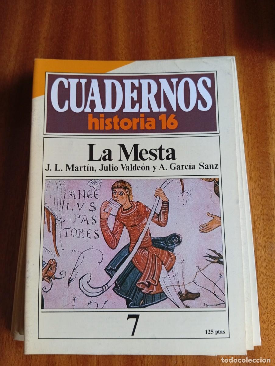Coleccionismo de revista Historia 16: La Mesta. Cuaderno n&ordm;7.