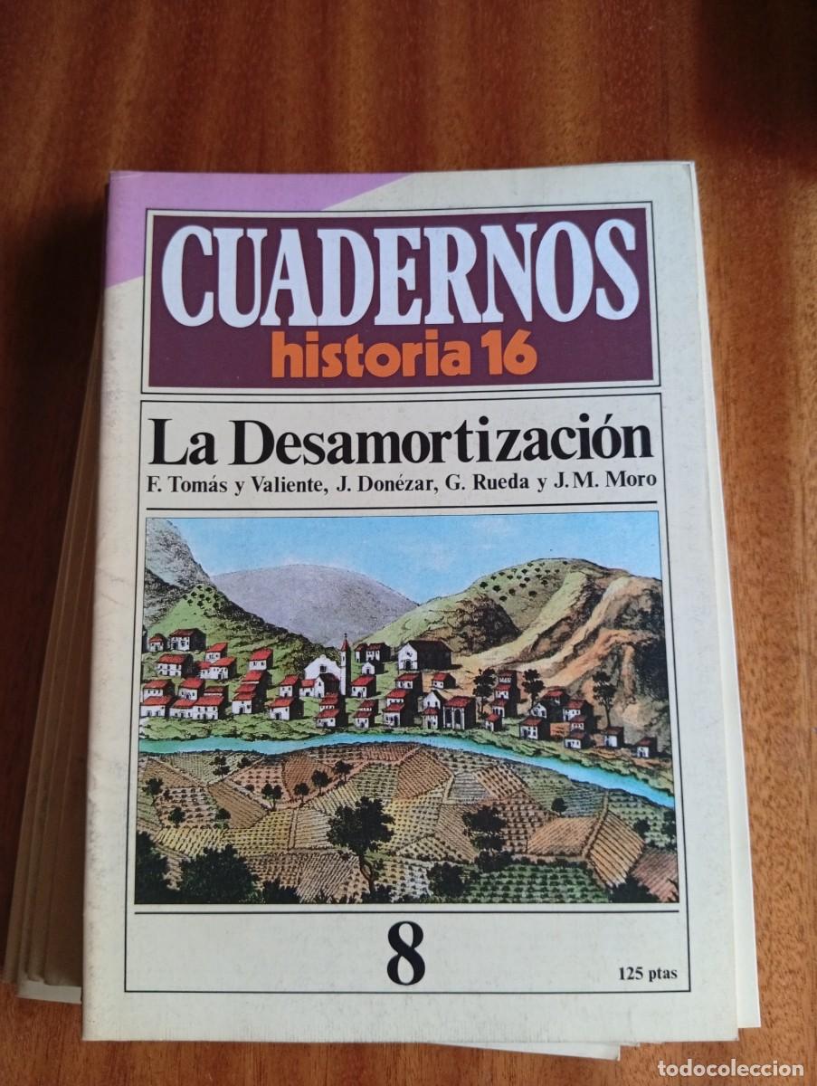 Coleccionismo de revista Historia 16: La Desamortizaci&oacute;n. n&ordm;8.