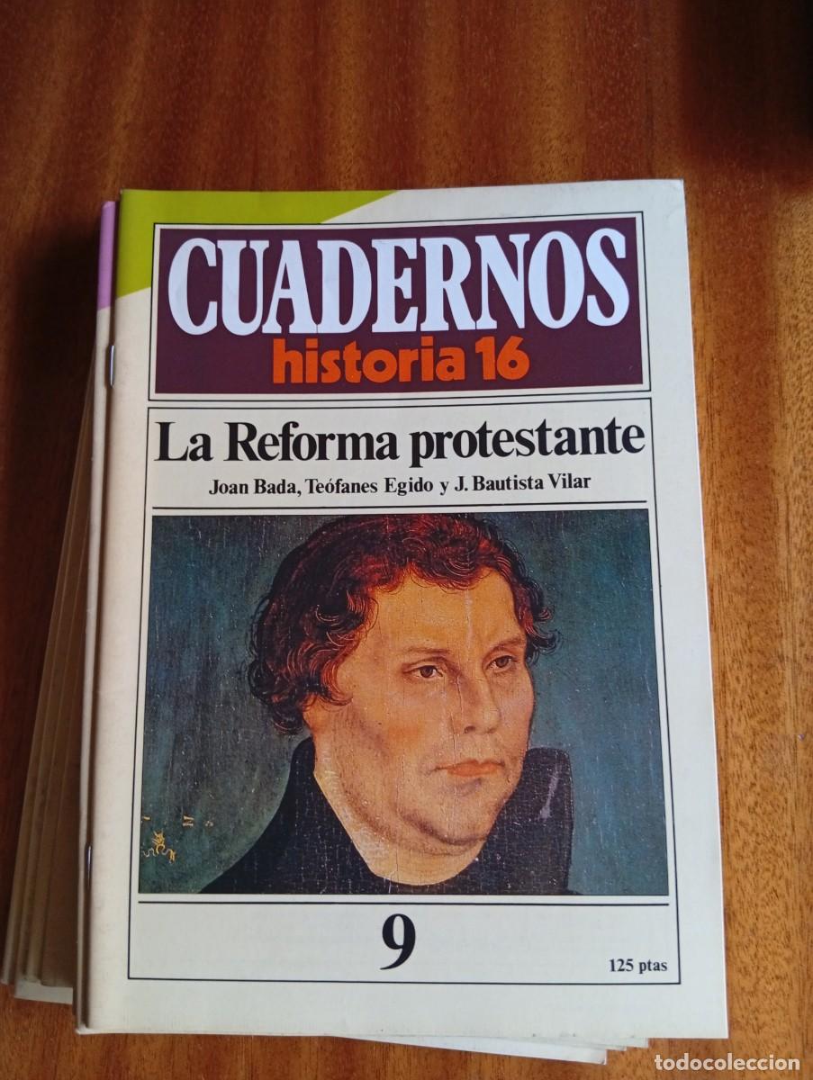 Coleccionismo de revista Historia 16: La Reforma protestante N&ordm;9.