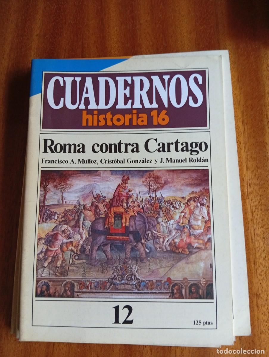 Coleccionismo de revista Historia 16: Roma contra Cartago N&ordm;12