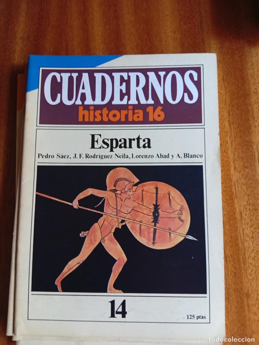 Coleccionismo de revista Historia 16: Esparta. Cuaderno N.&ordm;14.