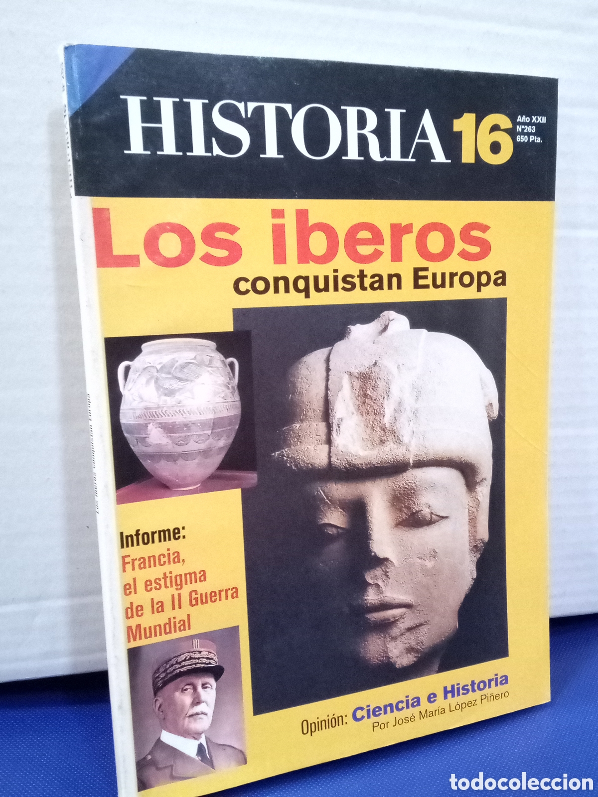 Coleccionismo de revista Historia 16: Revista Historia 16, N&deg;263, Los Iberos conquistan Europa