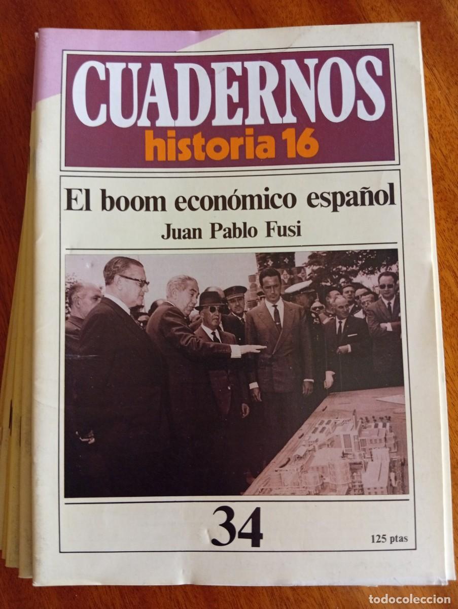 Collezionismo di Rivista Historia 16: El boom econ&oacute;mico espa&ntilde;ol. N.&ordm; 34