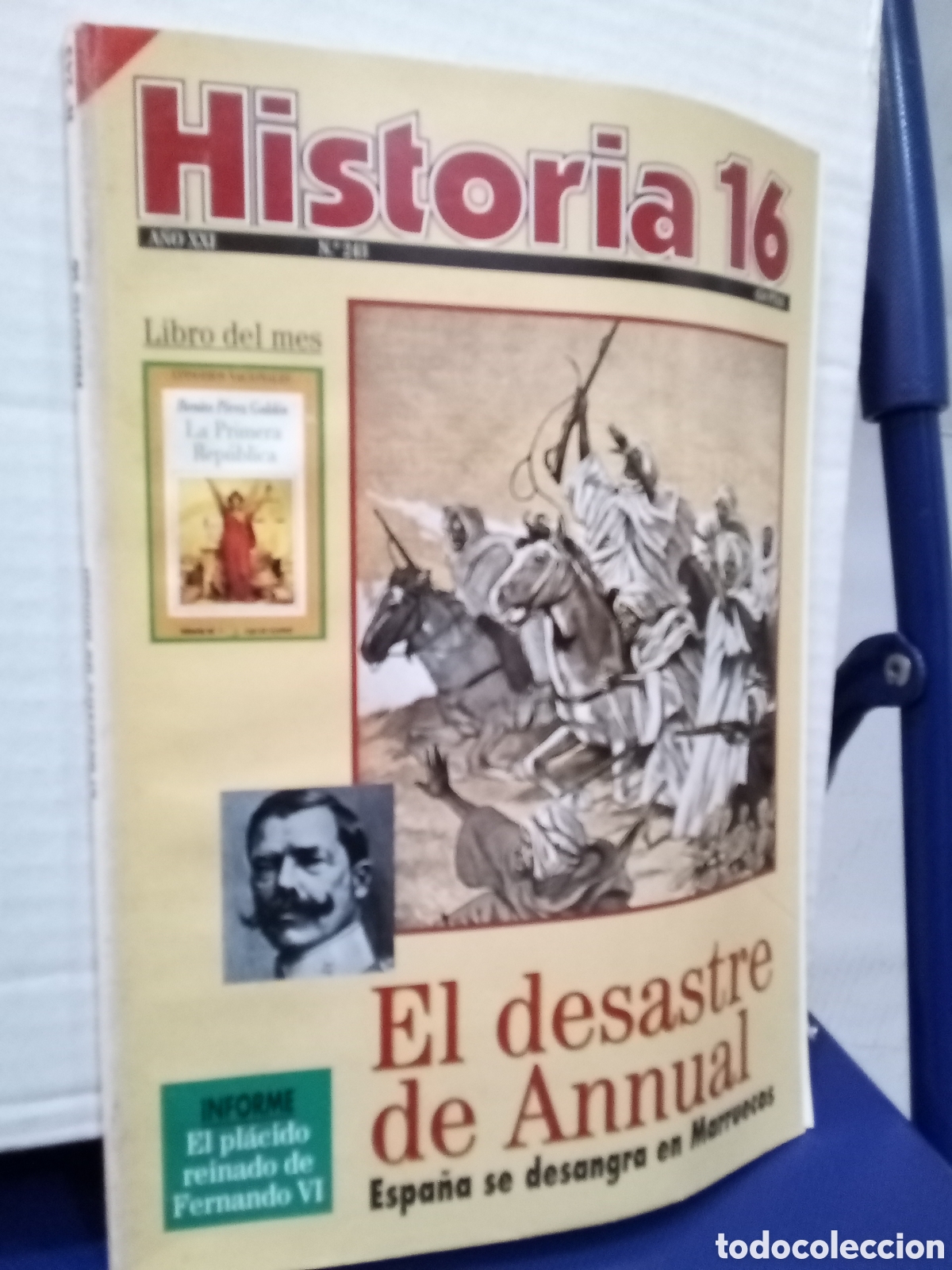 Collezionismo di Rivista Historia 16: Historia 16, N&deg;243. El desastre de Annual