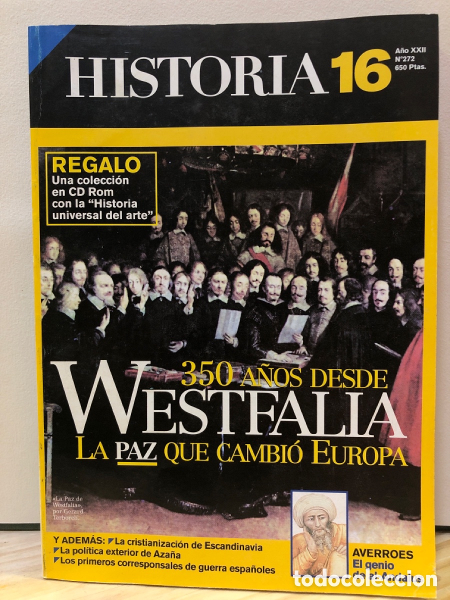 Collezionismo di Rivista Historia 16: Historia 16, N&ordm;272, Diciembre 1998, 350 a&ntilde;os de La Paz de Westfalia