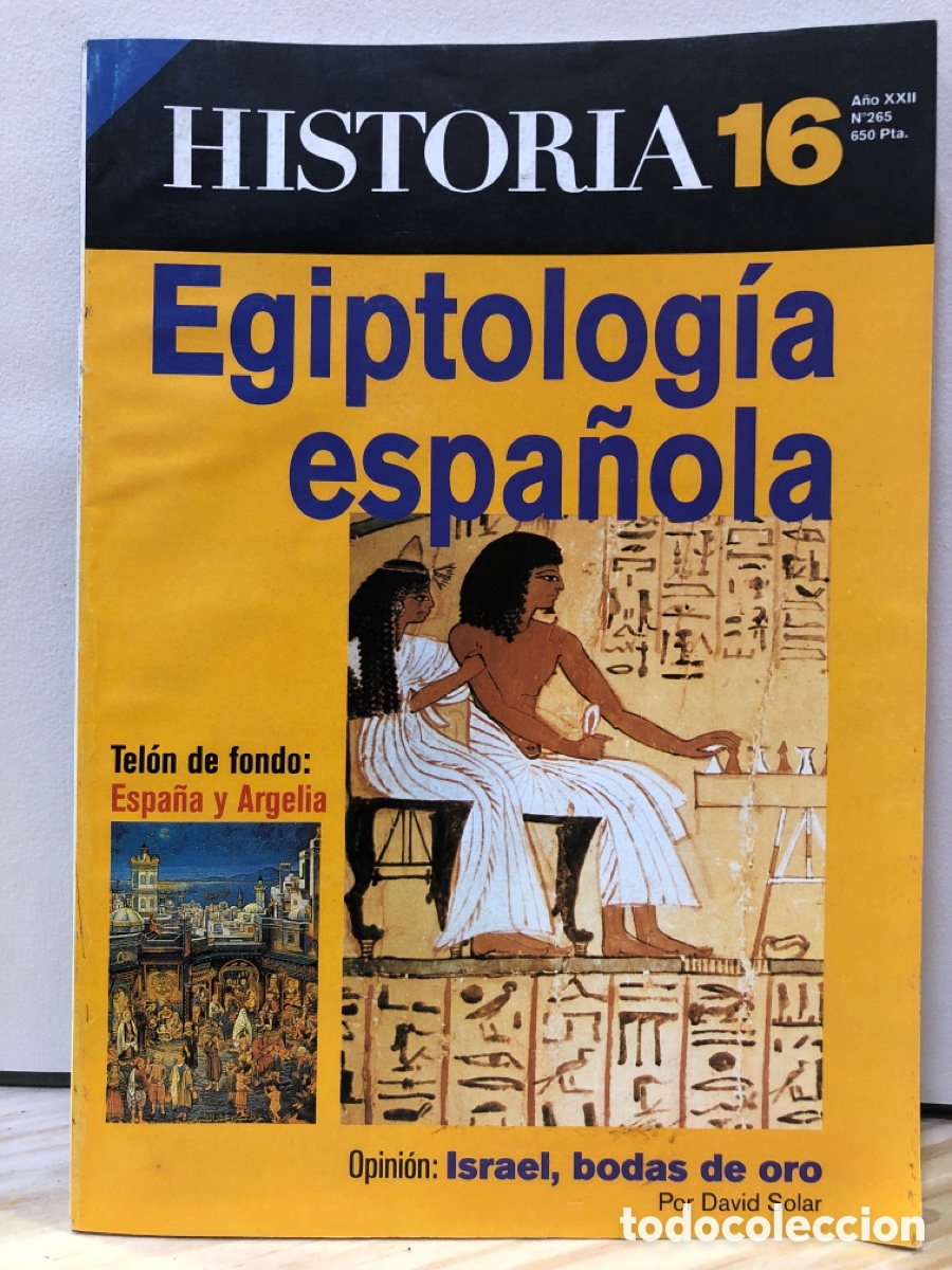 Collezionismo di Rivista Historia 16: Historia 16, N&ordm;265, Abril 1998, Egiptolog&iacute;a espa&ntilde;ola