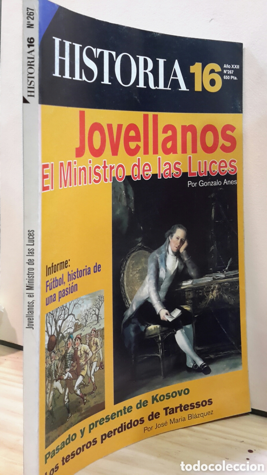 Coleccionismo de revista Historia 16: Jovellanos, el Ministro de las Luces, Historia16, N&deg;267