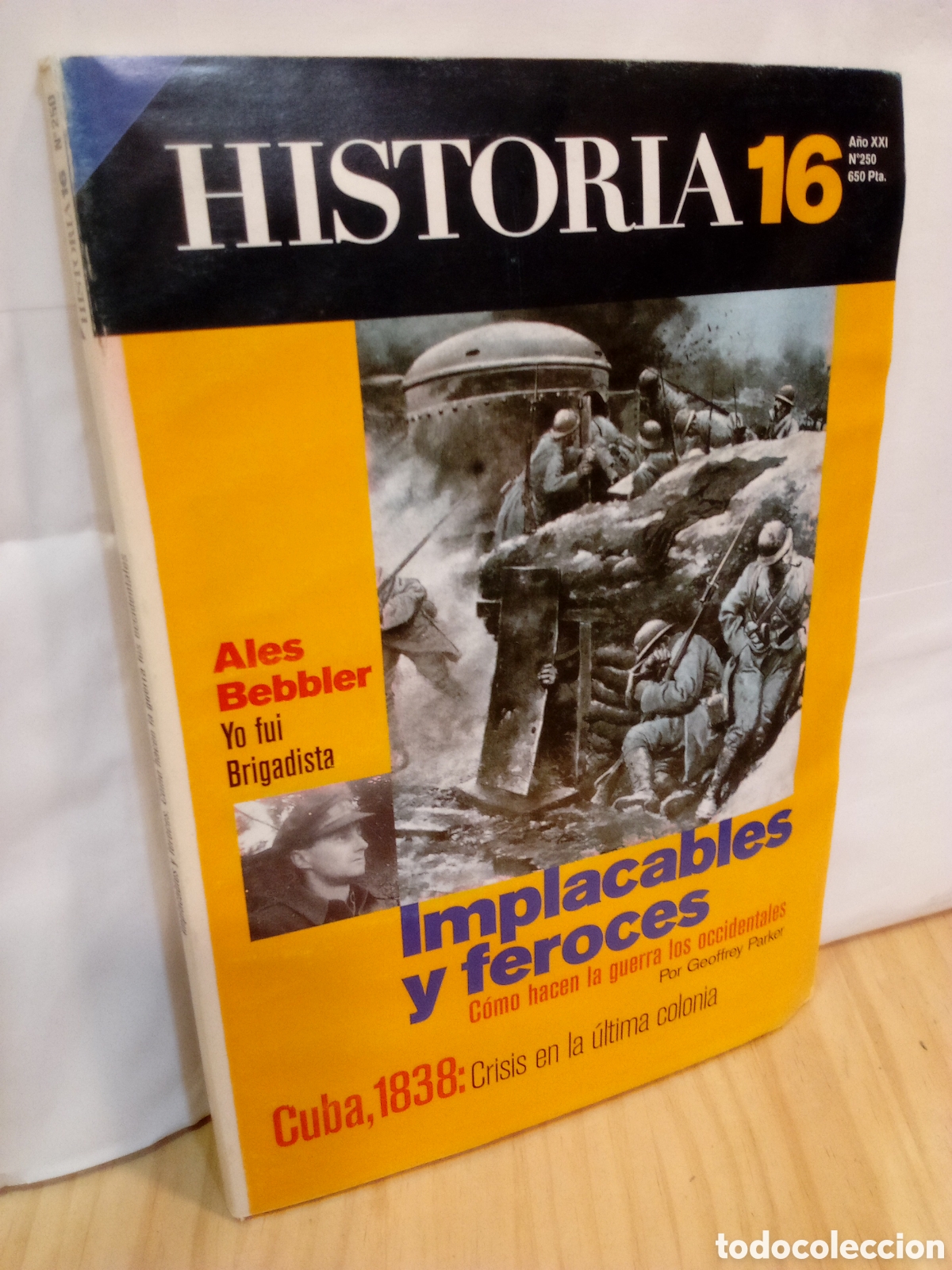 Collezionismo di Rivista Historia 16: Historia 16. N. 250. Implacables y Feroces. Como hacen la guerra los occidentales.