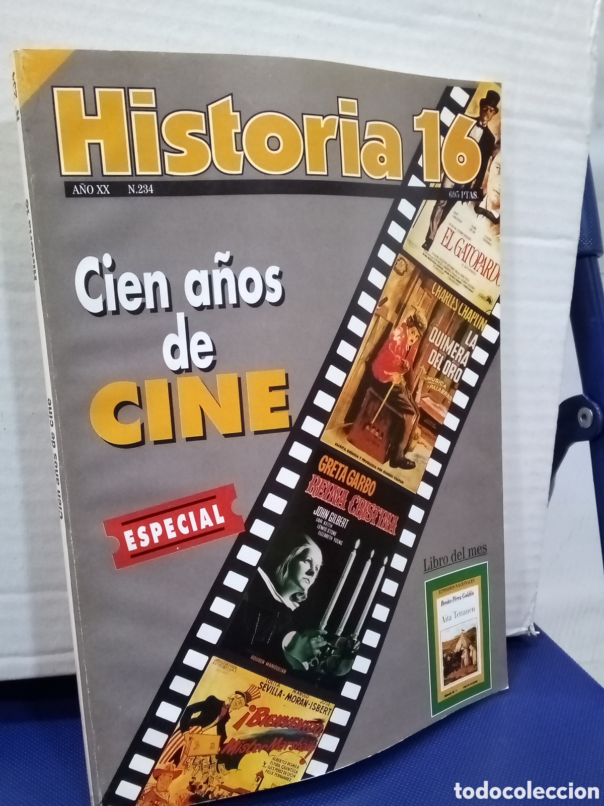 Collezionismo di Rivista Historia 16: Historia 16, N&deg;234. Cien a&ntilde;os de cine