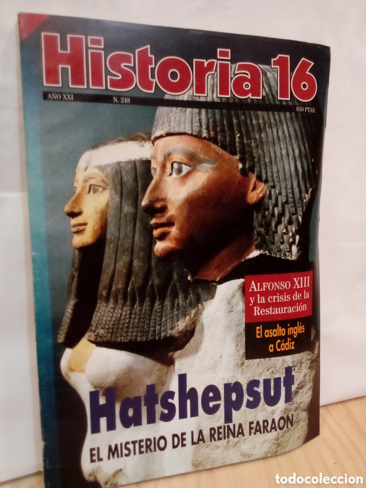 Sammeln von Zeitschriften Historia 16: Historia 16. N.248. Hatshepsut.