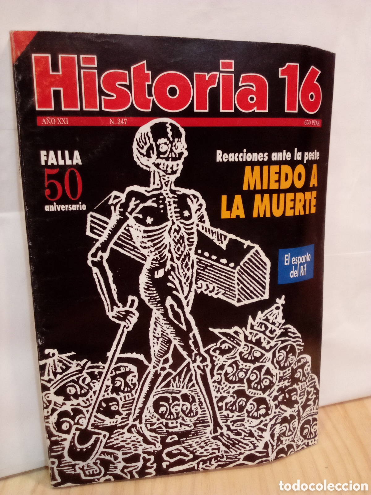 Collezionismo di Rivista Historia 16: Historia 16. N.247. Miedo a la Muerte.